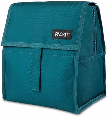 PackIt Freezable Lunch Bag, Deep Teal