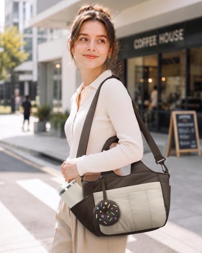LOVEVOOK Cute Lunch Bag for Women, Insulated Lunch Box for Work