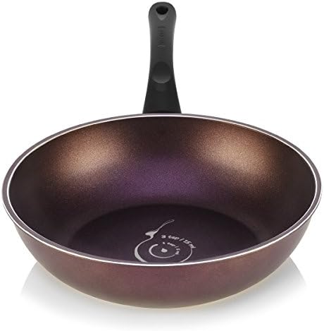 TECHEF - Art Pan 12" Wok/Stir-Fry Pan, Coated 5 times with Teflon Select Non-Stick Coating (PFOA Free) - Made in Korea