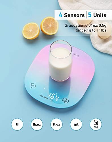 Arboleaf Smart Food Kitchen Scale, Food Scale with Nutritional Calculator