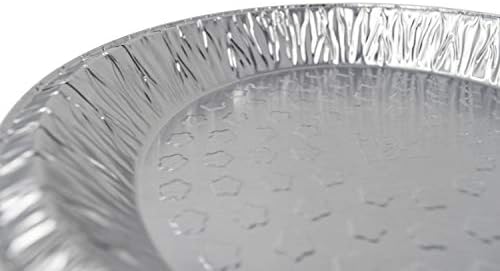Fig & Leaf (360 Pack) Premium 9-Inch Pie Pans l Disposable Aluminum Foil l Heavy-Duty l Tin Plates for Tart Quiche Pies