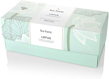 Tea Forte Tea Sampler, 20 Pyramid Infuser Bags, Premium Tea Gift Set