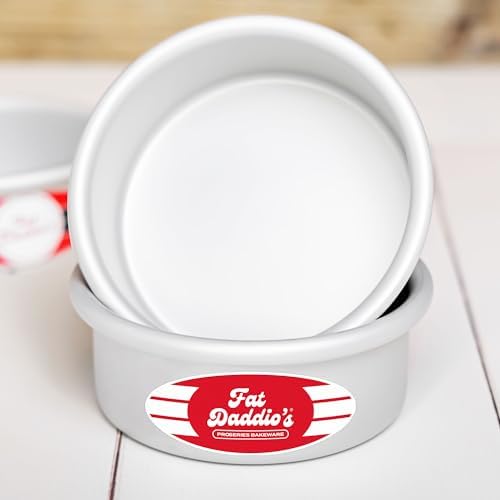 Fat Daddio's Anodized Aluminum 3-Tiered Round Cake Pan Set