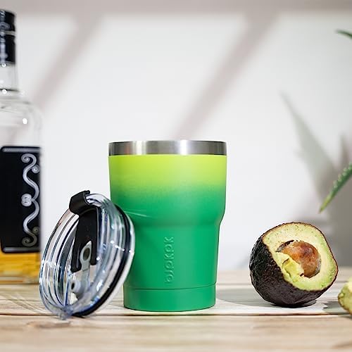 BJPKPK 10 oz Mini Tumbler with Lid, Straw & Handle, Insulated Steel Cup