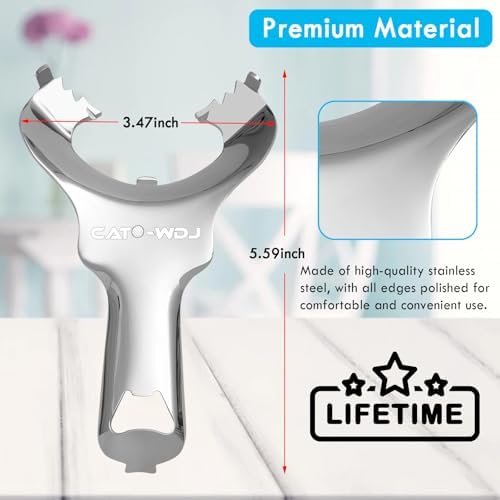 Mason Jar Opener for Canning Lids No Dents or Damage, Canning Supplies