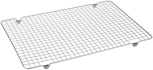 Nordic Ware - 43172AMZM Nordic Ware Half Sheet with Oven Safe Nonstick Grid, 2 Piece Set, Natural