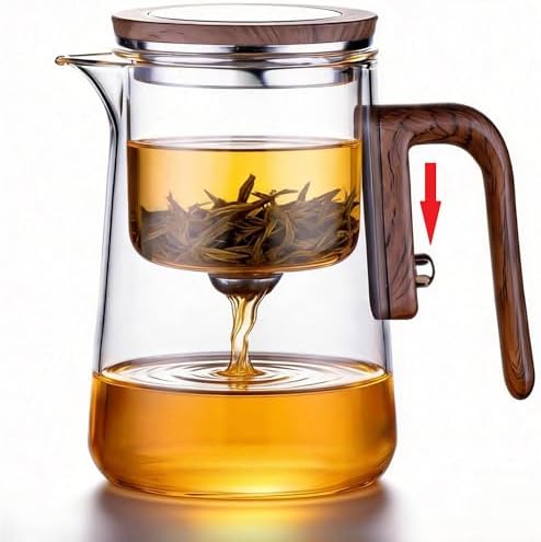 Enchanted Tea Pot with Tea Infuser, Loose Leaf Tea Steeper, 27 oz