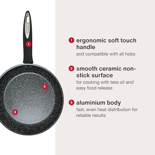 Zyliss Ultimate Ceramic Cookware, Non-Stick Fry Pan, 9.5"