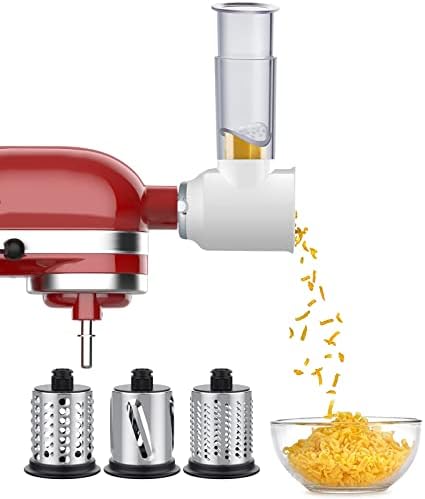 GVODE Slicer Shredder Attachment for KitchenAid Stand Mixers,Food Processor