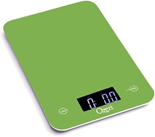 Ozeri Touch Digital Kitchen Scale (12 lbs Edition) in Tempered Glass