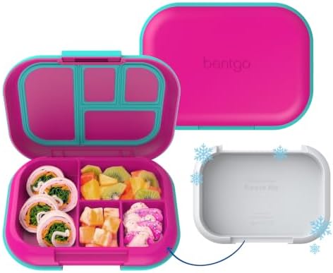 Bentgo Chill Kids 4-Compartment Bento Box Leakproof Lunch Box