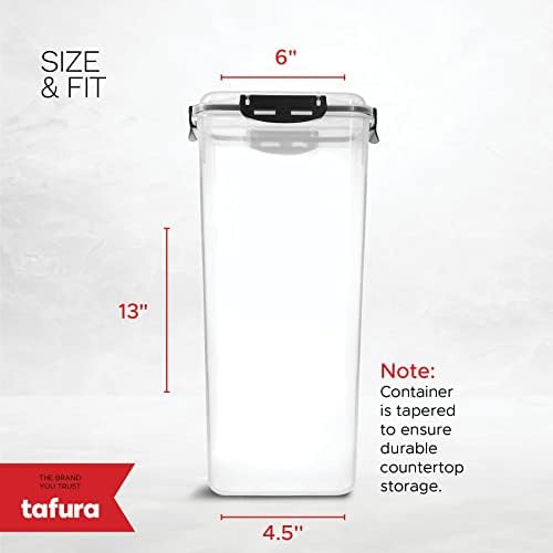 Tafura Bread Containers, 2 Pack, 5 L, Airtight BPA-Free Bread Boxes