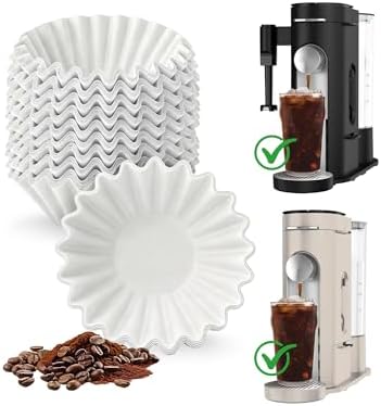 Small Coffee Filters for Ninja Coffee Maker, 200ct, 1-2 Cup