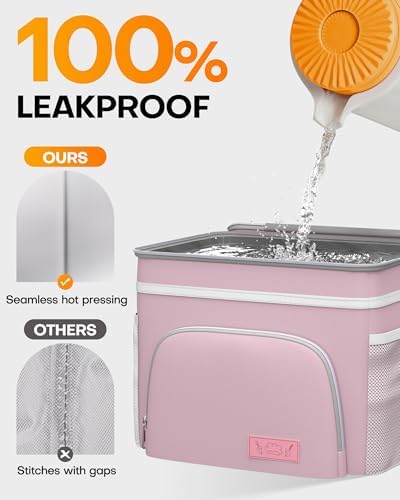 HOTOR Insulated Lunch Box Men Women Leak-Proof Cooler Lunch Bag 9L