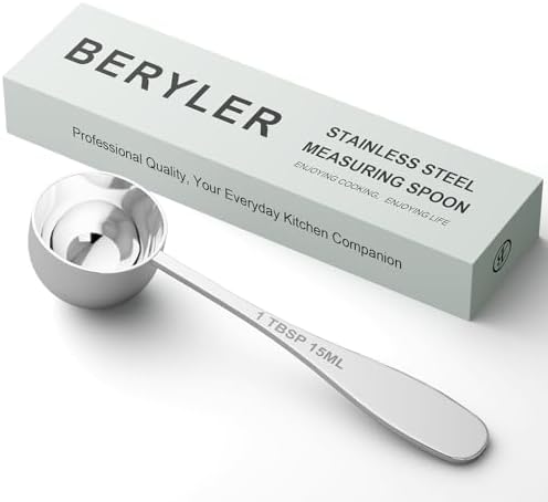 1PCS 1TBSP(15ML) Measuring Spoon, 18/8(304) Stainless Steel Tablespoon