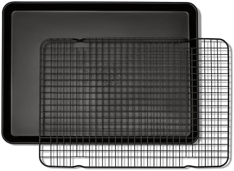 Great Jones Non Stick Wire Cooling Rack (Pepper) – Fits Quarter Sheet