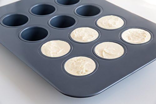 Fox Run Mini Cheesecake Pan with Removable Bottoms, Non-Stick, 10.5 x 14 x 1.5 inches
