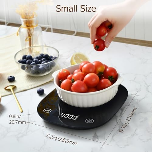 Arboleaf Smart Food Scale with Nutritional Calculator, 22lb Kitchen Scale