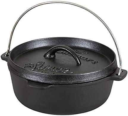 Stansport Pre-Seasoned Cast Iron Dutch Oven