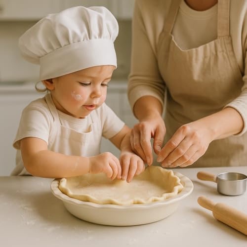 Mrs. Anderson's Baking Easy-As-Pie Fluted Pie Plate, 9.5-Inch