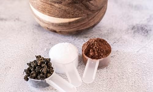 50 Pack Tablespoon Measuring Spoons, 1 Tbsp (15 mL) Plastic Coffee Scoops