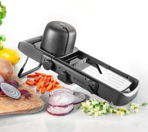 Alligator 6080 Mandoline Slicer, Adjustable Thickness, Stainless Steel