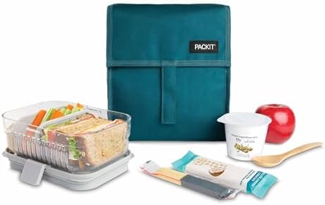 PackIt Freezable Lunch Bag, Deep Teal