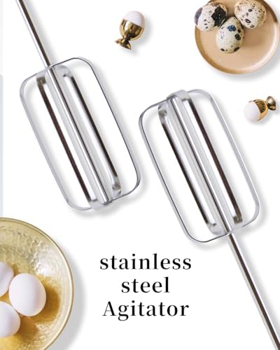 2 Pcs Hand Mixer Attachments Beaters, Hand Mixer Beaters Attachments Kitchen Stainless Steel Replacement Parts for Hamilton Beach 62682RZ 62692 62695V 64699 Mixer