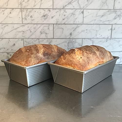 USA Pan Loaf Pan set 1 Lb,1 Pound,(Pack of 3)