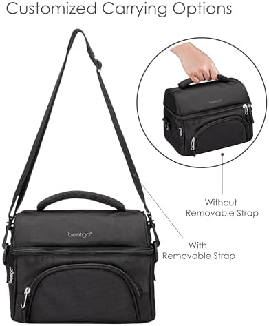 Bentgo Deluxe Insulated Lunch Bag with Adjustable Strap & Outer Pocket