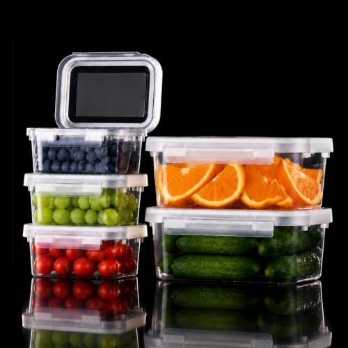 LivLab Mker 5 Sets Food Storage Containers with Lids - Meal Prep Containers