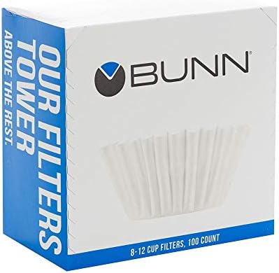 Coffee Filters, 8/12-Cup Size, 100/Pack (2pack)