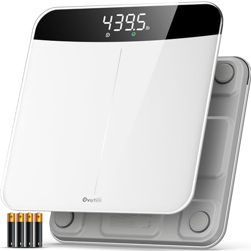Ovutek Scale for Body Weight, 450lb Digital Bathroom Scales for People