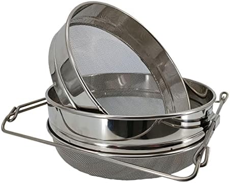 Honey Strainer for 5 Gallon Bucket with Up to 16.5 inches Extendable Arms