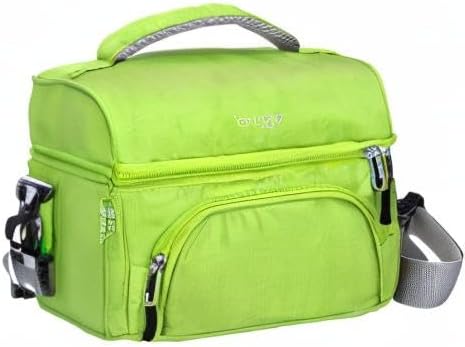 Bentgo Deluxe Insulated Lunch Bag with Adjustable Strap & Outer Pocket