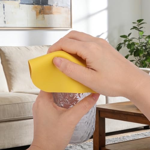 LUTER 4pcs Jar Opener Gripper Pad for Seniors with Weak Hands, Rubber