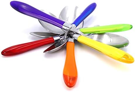 Gypsy Color Rainbow Mix & Match Stainless Steel Flatware Collection, Set of 16