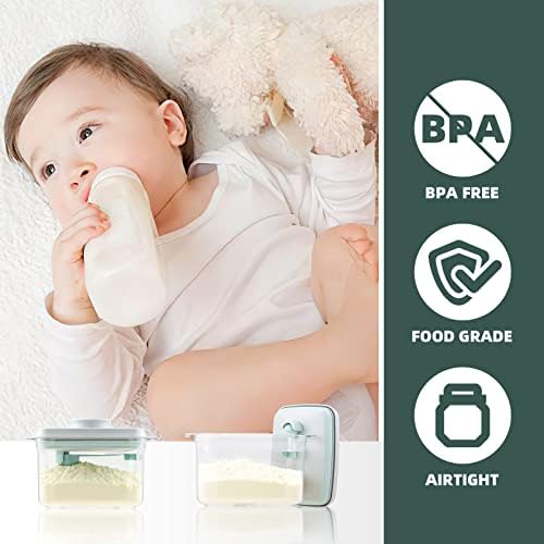 Formula Container, 1700ml Airtight Pop-Top Milk Powder Canister