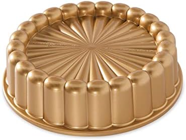 Nordic Ware Charlotte Cake Pan, 6-Cup/1.4 Liters, Toffee