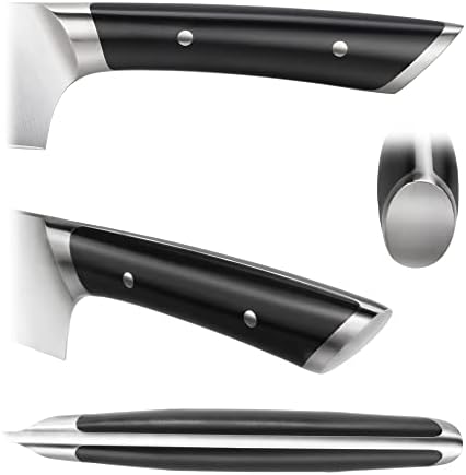 Cangshan HELENA Series German Steel Forged Knife Block Set (8-Piece, Black)