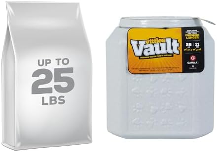 Vittles Vault Vittles Vault Pawprint Food Storage Container + Scoop, 25lbs