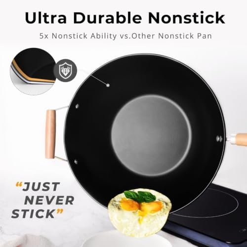 Carbon Steel Non-Stick Wok