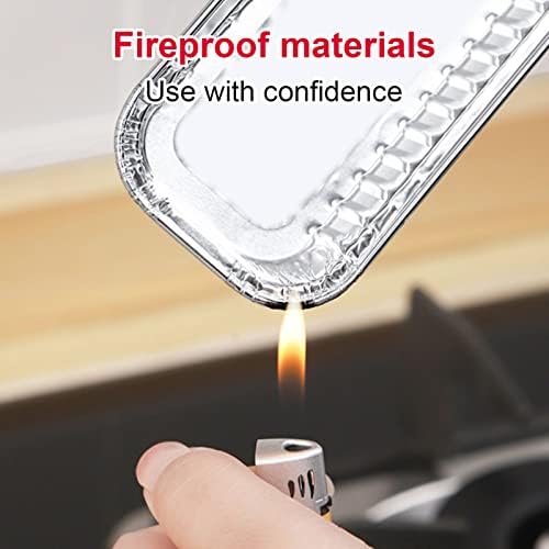 Uniflasy 60 Pack Drip Pan Accessories for Weber SmokeFire EX4 / EX6 / EPX6