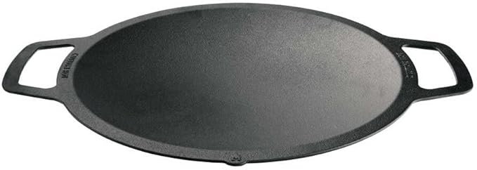 Solo Stove Large Cast Iron Wok Top, Stir Fry Pan, Cooktop for Bonfire and Yukon fire pit, Fireplace accessory, Cooking surface: 18", Depth: 2.5", Weight: 12.5 lbs