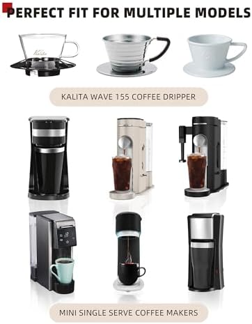 Small Coffee Filters for Ninja Coffee Maker, 200ct, 1-2 Cup