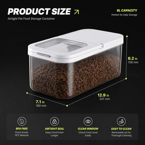 LivLab Mker Dog Food Storage Container 10 Lbs