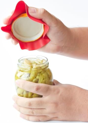 Otstar Jar Opener with Gripper Pads for Weak Hands, Seniors with Arthritis