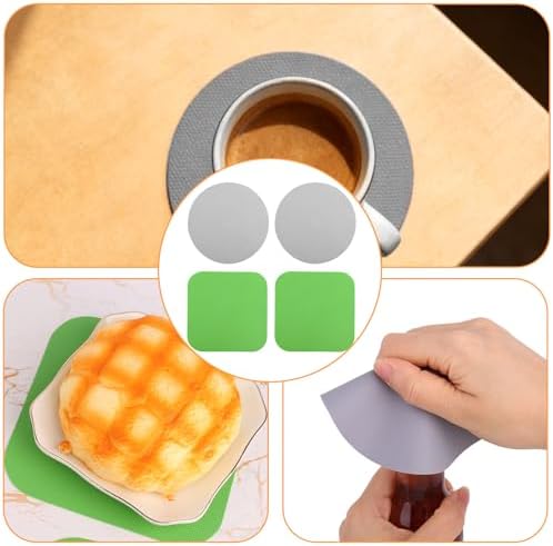 LUTER 4pcs Jar Opener Gripper Pad for Seniors with Weak Hands, Rubber