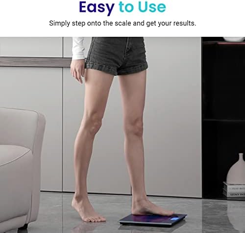 Etekcity Scale for Body Weight, Bathroom Digital Electric Scale for People, Measures Weight up to 400 lbs, Blue (Pack of 5)