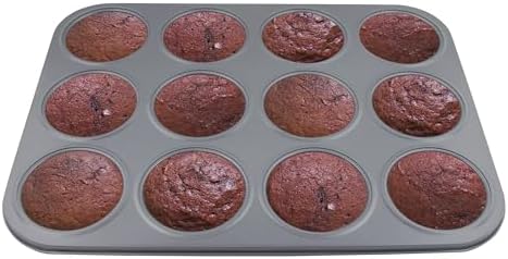 Fox Run Non-Stick Baking Pan, Whoopie Pie Pan, 12 Cup Muffin Top Pan